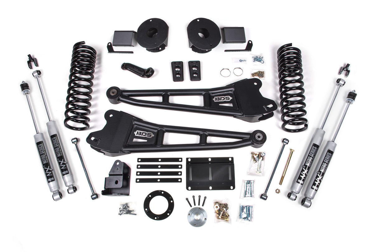 6 Inch Lift Kit w/ Radius Arm | Ram 2500 w/ Rear Air Ride (14-18) 4WD | Diesel BDS Suspension