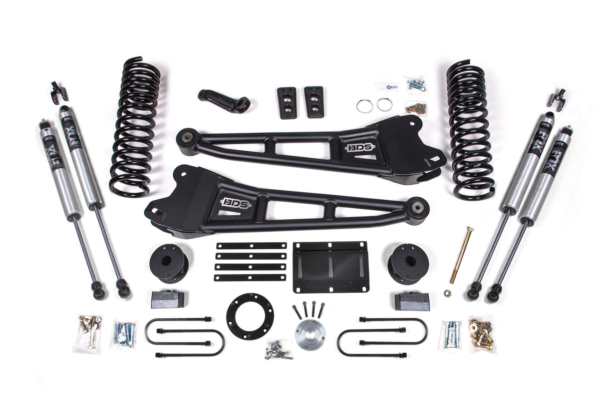 5.5 Inch Lift Kit w/ Radius Arm | Ram 3500 w/ Rear Air Ride (13-18) 4WD | Gas BDS Suspension
