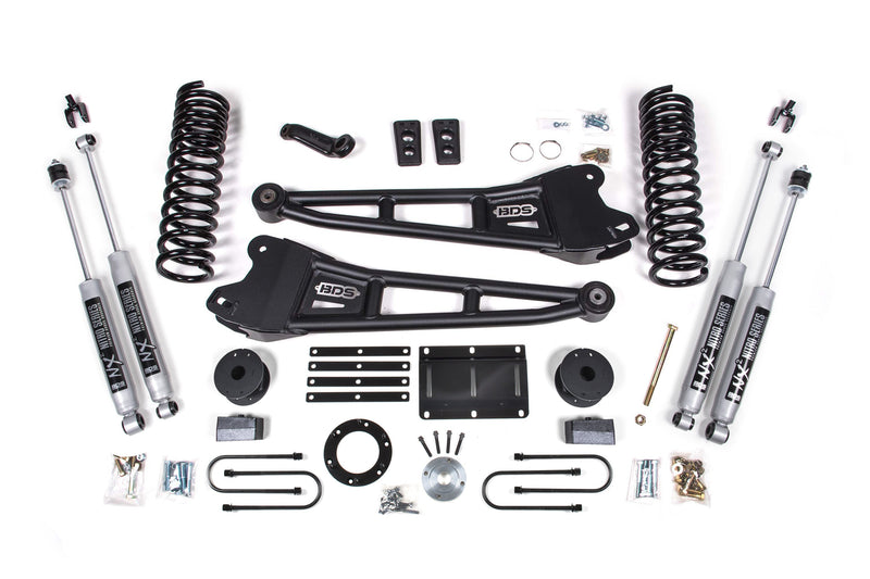 5.5 Inch Lift Kit w/ Radius Arm | Ram 3500 w/ Rear Air Ride (13-18) 4WD | Gas BDS Suspension
