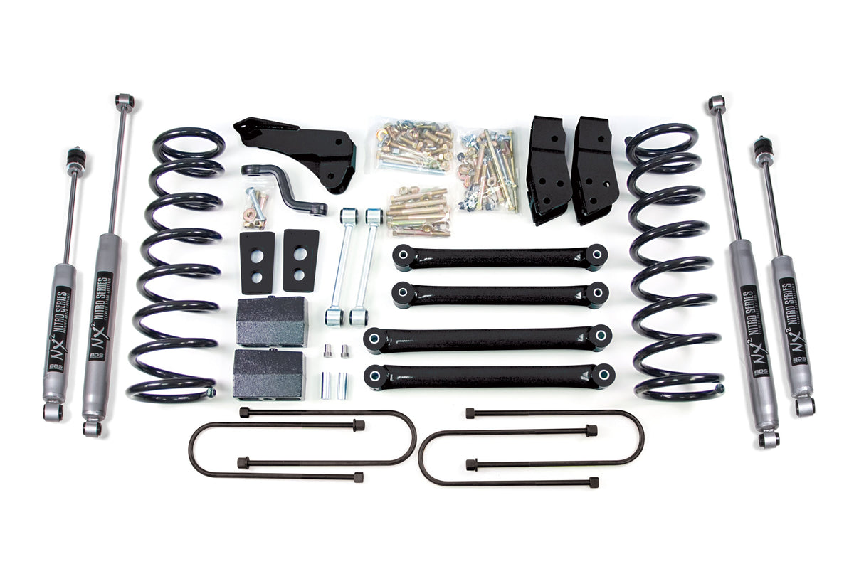 4 Inch Lift Kit | Dodge Ram 2500 Power Wagon (2008) 4WD BDS Suspension