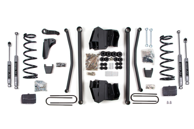 4 Inch Lift Kit | Long Arm | Dodge Ram 2500 Power Wagon (2008) 4WD | Gas BDS Suspension