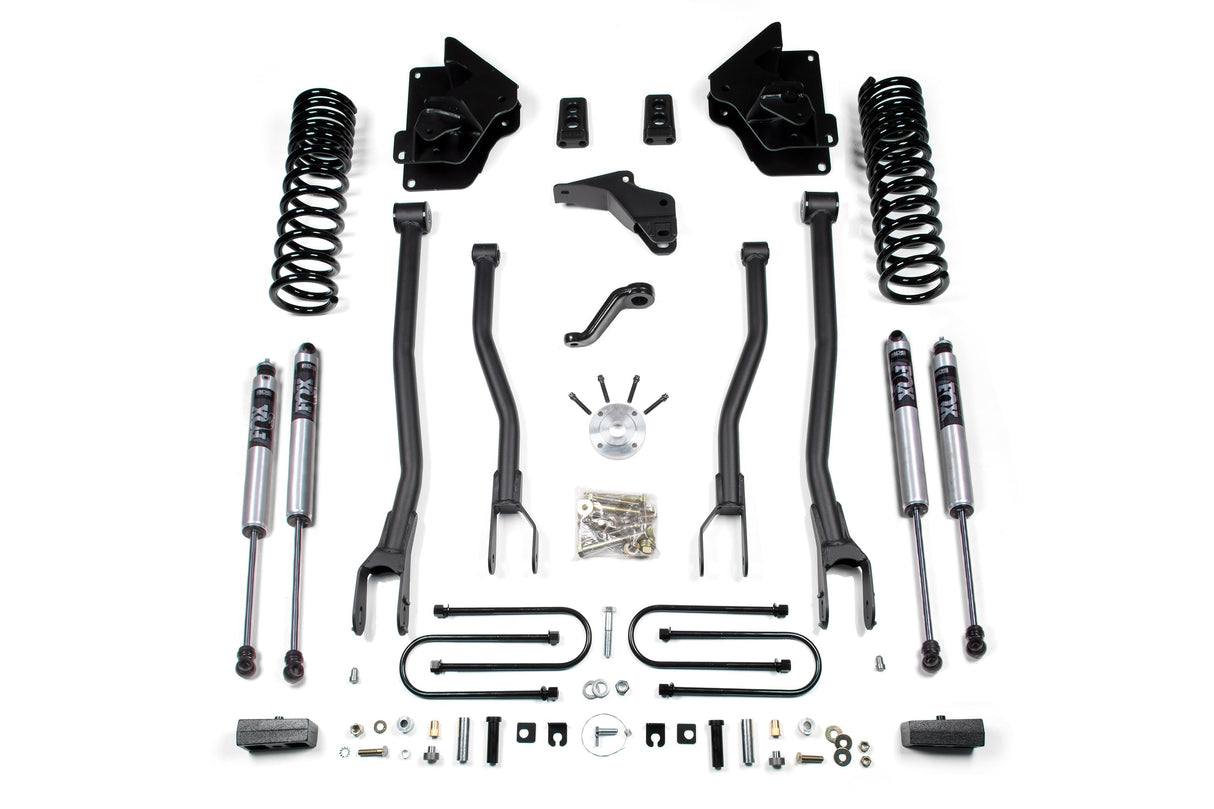 4 Inch Lift Kit w/ 4-Link | Ram 3500 (13-18) 4WD | Gas BDS Suspension