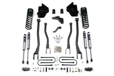 4 Inch Lift Kit w/ 4-Link | Ram 3500 (13-18) 4WD | Gas BDS Suspension