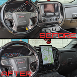 GMC Sierra 2014-2018 15.6" Workshop 12 Tesla-Style Screen Workshop 12