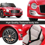 Bentley Electric 12V Battery Kids Ride On Car with Remote Control and MP3 Player