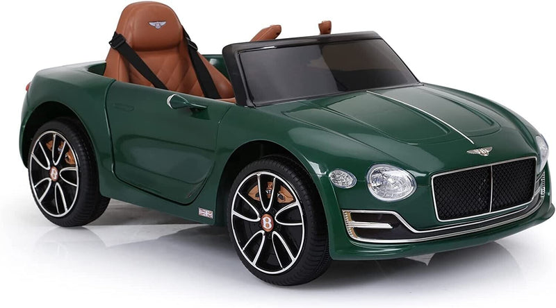 Bentley Licensed 12V Electric Ride On Car for Kids - Green