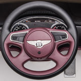Bentley Mulsanne Licensed Electric Ride On Car for Kids - White