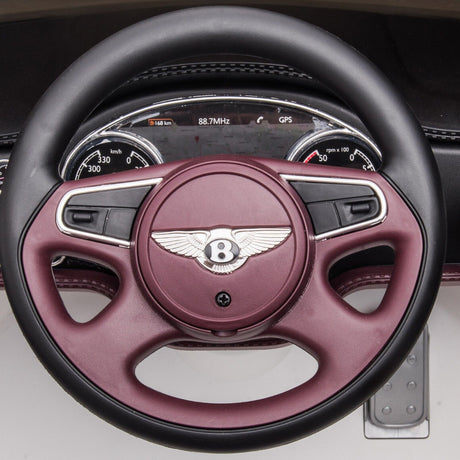Bentley Mulsanne Licensed Electric Ride On Car for Kids - White