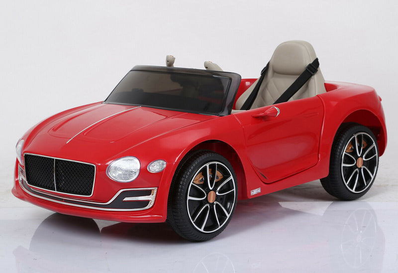 12V Licensed Bentley Style Kids Electric Ride On Car with Remote Control - Perfect Gift for Young Drivers