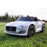 Bentley Style 12V Electric Ride-On Car with Remote Control and LED Lights for Kids