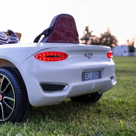 Bentley Style EXP-12 Kids Electric Ride on Car with Parental Remote Control - Licensed 12V Toy Vehicle