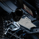 AWE Tuning 0FG Single Rear Exit Exhaust with BashGuard and 5-Inch Diamond Black Tip | 2021+ Ford Bronco