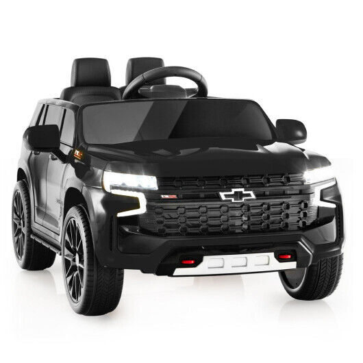 Black 12V Kids Ride-On Car with 2.4G Remote Control