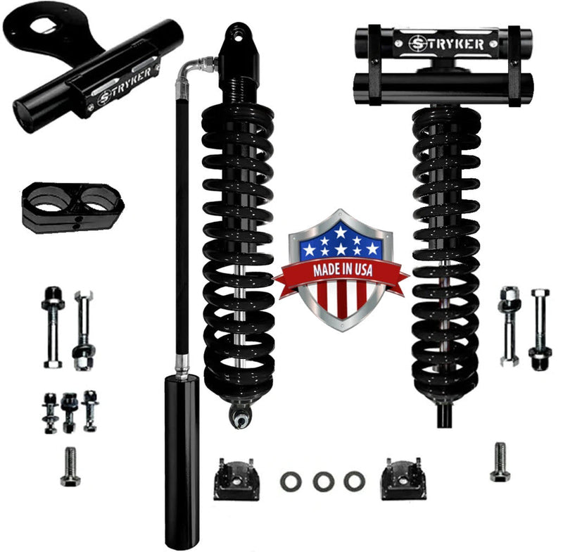 F450 FRONT Reservoir Coilover Conversion Kit for 2017 to 2022 Stryker Off Road Design