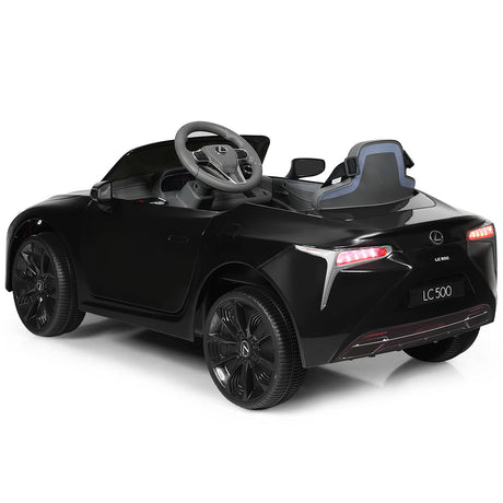 Black Lexus Licensed Electric Kids Ride on Car with Remote Control - Officially Licensed and Fully Equipped for Endless Fun!