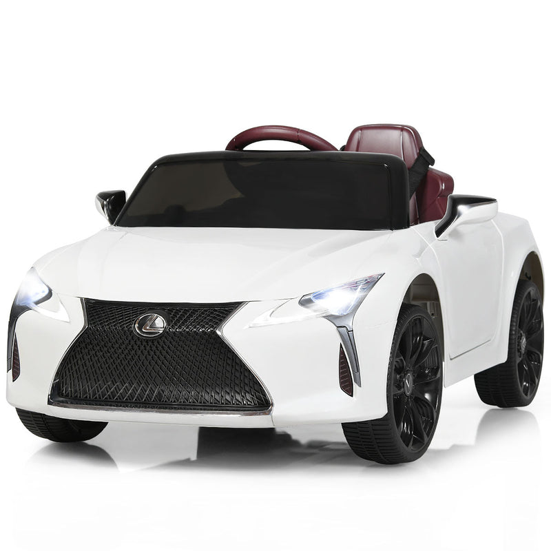 Black Lexus Licensed Electric Kids Ride on Car with Remote Control - Officially Licensed and Fully Equipped for Endless Fun!