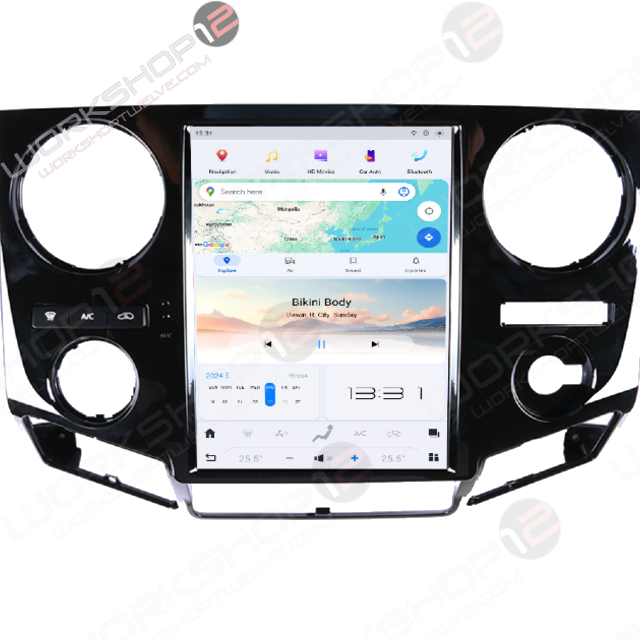 Ford F-250/350 & F-450/650 2009-2014 Workshop 12 Tesla-Style Screen Workshop 12