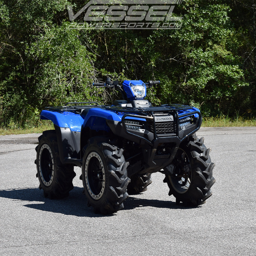 Dual Wide 8" LED Headlights for 2014+ Honda Rancher, Foreman, Rubicon Vessel Powersports