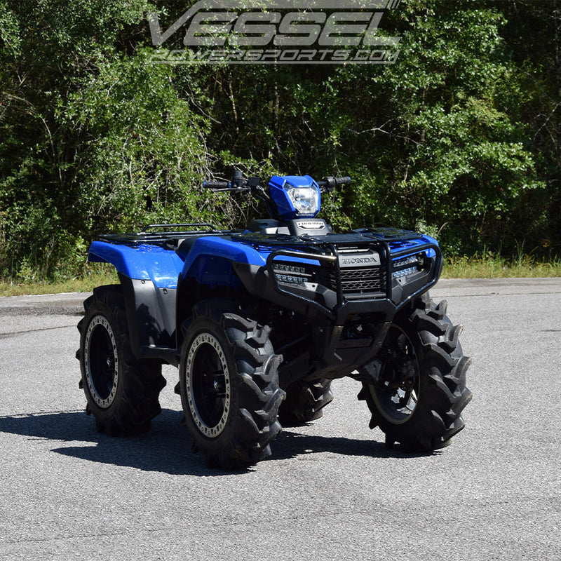 Dual Wide 8" LED Headlights for 2014+ Honda Rancher, Foreman, Rubicon Vessel Powersports