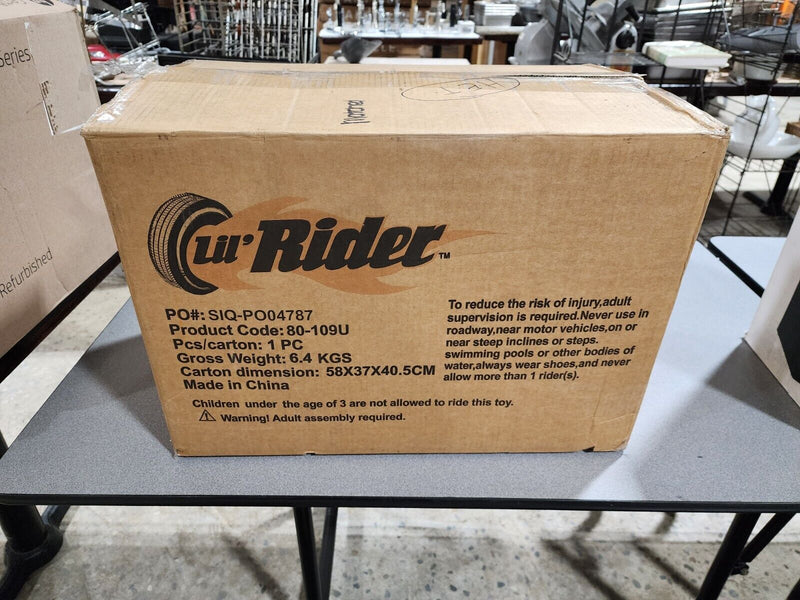 Blue Lil Rider 3-Wheel FX Sport Bike - Battery Powered for Endless Fun!