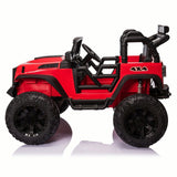 Bluetooth Remote Control Kids Ride On Jeep with 24V Battery and USB Connectivity - Perfect Gift for Young Adventurers