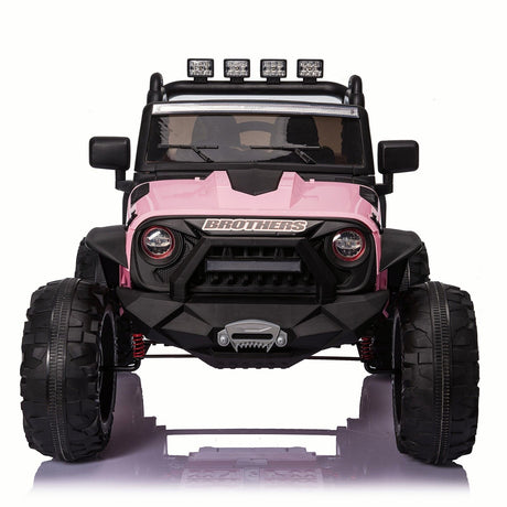 Bluetooth Remote Control 24V Electric Kids Ride On Jeep with USB - Made in the USA