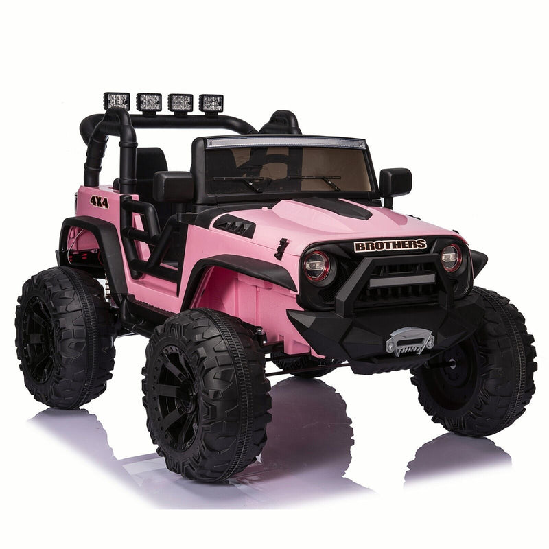 Bluetooth Remote Control 24V Electric Kids Ride On Jeep with USB - Made in the USA