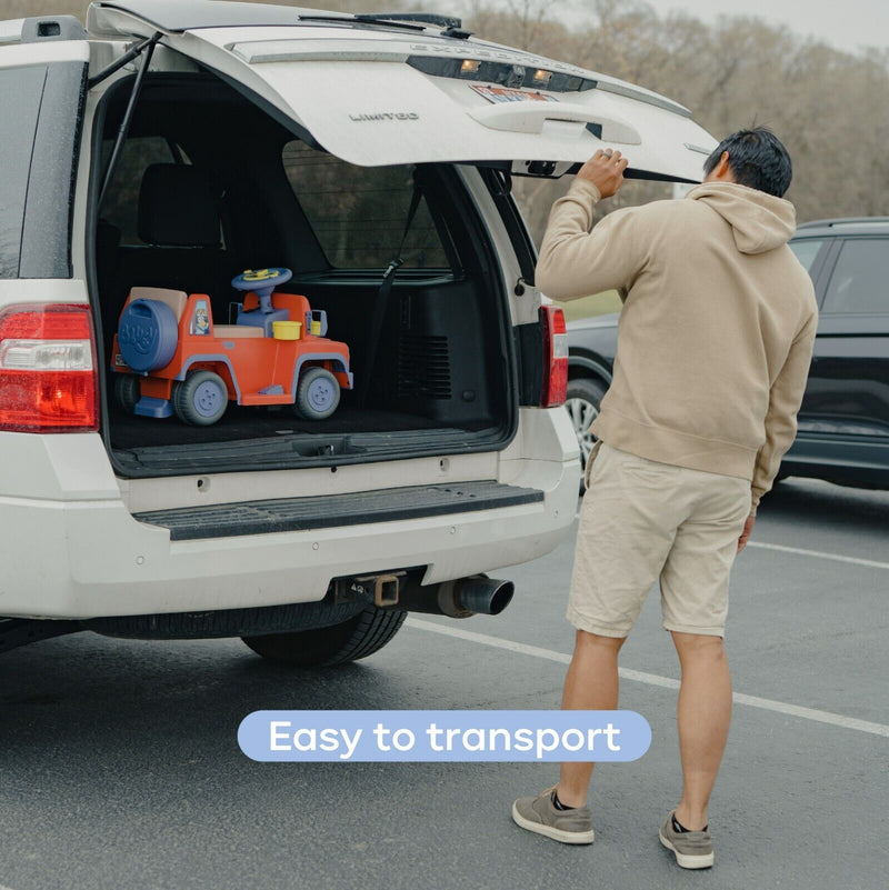 Bluey 6V Ride On Car for Kids with Interactive Sound & Music