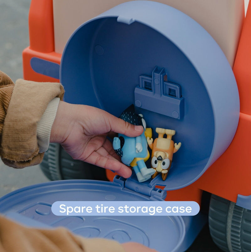 Bluey 6V Ride On Car for Kids with Interactive Sound & Music