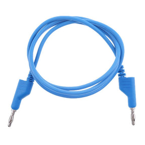 4mm Blue Banana Plug to Banana Plug Test Leads TekShack