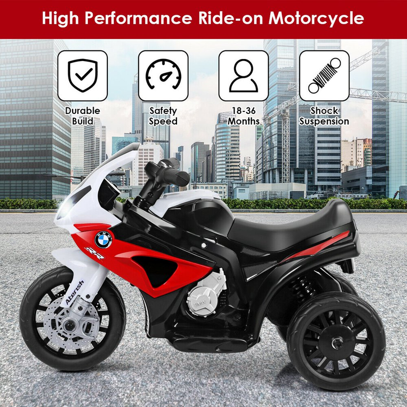BMW Electric Motorcycle for Kids with Rechargeable Battery Included