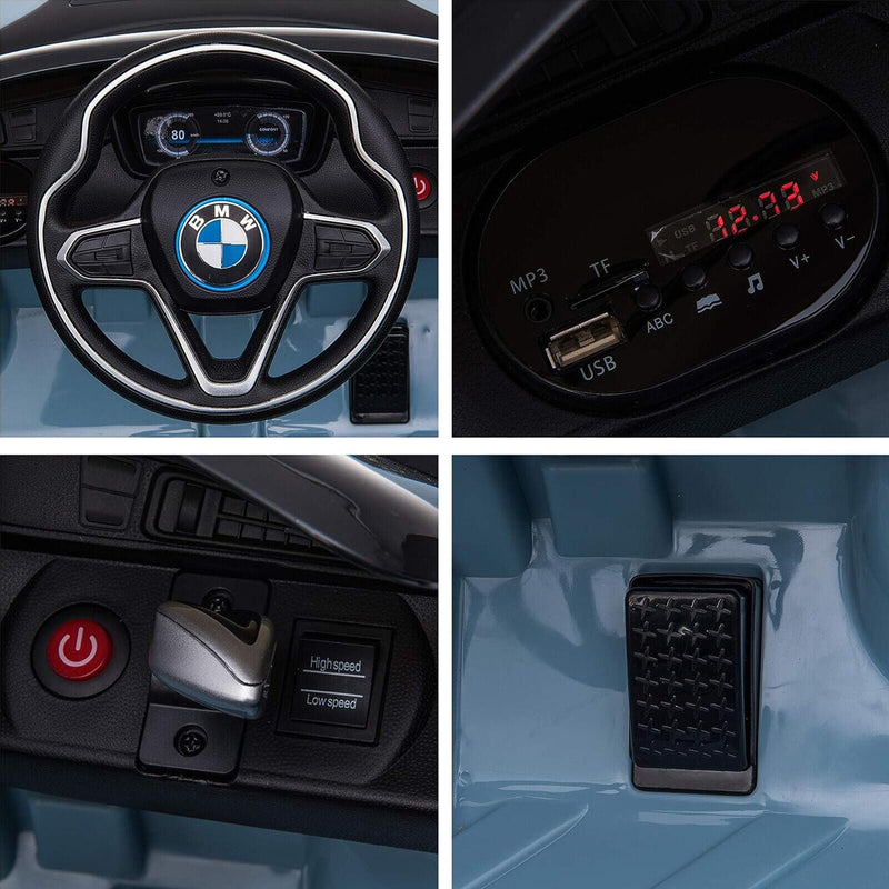 BMW I8 Coupe Style Electric Kids Ride-On Car 12V Battery Powered Toy