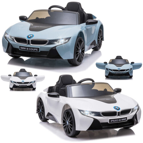 BMW i8 Licensed 12V Electric Ride-On Car for Kids with Remote Control