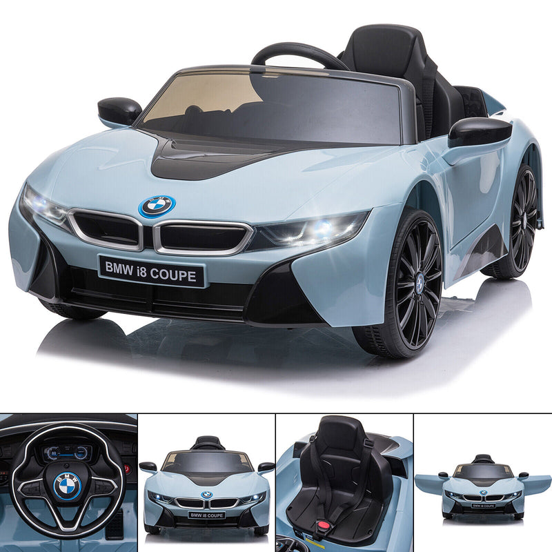 BMW i8 Licensed 12V Electric Ride-On Car for Kids with Remote Control