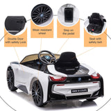 BMW i8 Licensed 12V Electric Ride-On Car for Kids with Remote Control