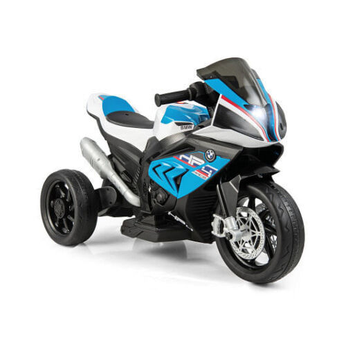 BMW Kids Motorcycle Ride-On Toy for Ages 3-8 - Blue