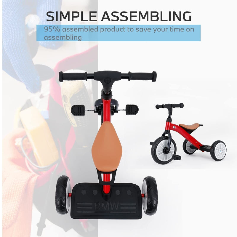 BMW Toddler Tricycle for Ages 2-5: The Perfect Gift for Young Boys and Girls