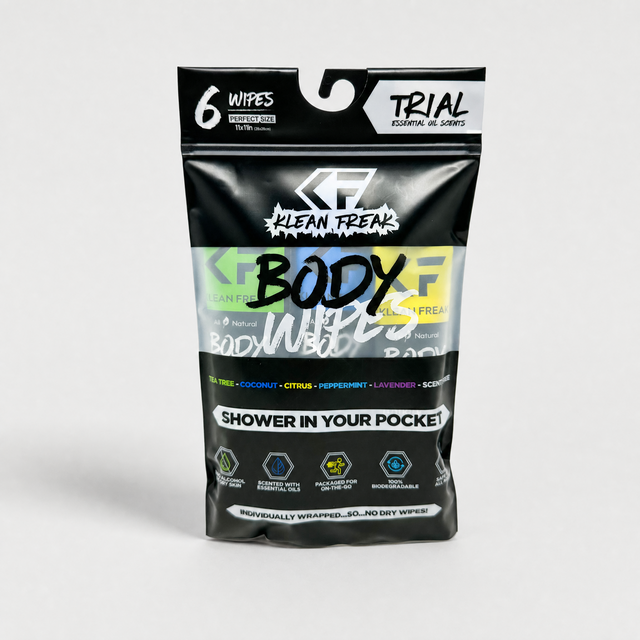 Body Wipes - Trial Run Klean Freak