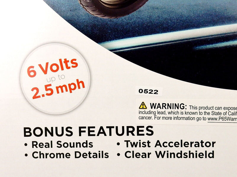 Brand New Red/Gray BMW 6V Ride On Motorcycle for Kids - Ready to Ride!