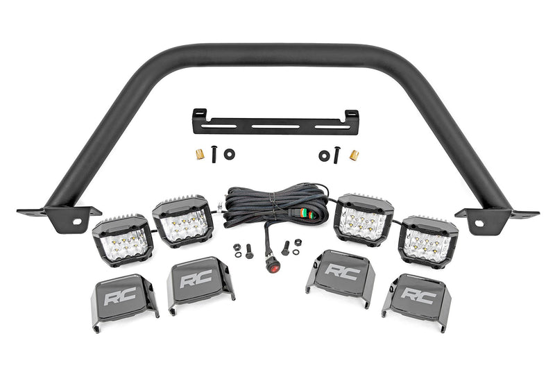 Safari Bar | 3" OSRAM (Quad) | Wide | OE Modular Steel | Ford Bronco (21-24)