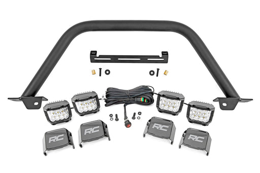 Safari Bar | 3" OSRAM (Quad) | Wide | OE Modular Steel | Ford Bronco (21-24)