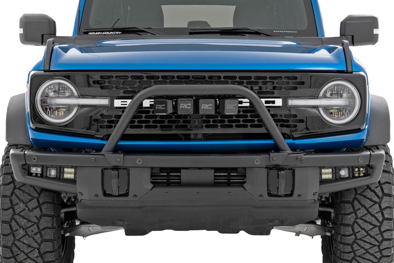 Safari Bar | 3" OSRAM (Quad) | Wide | OE Modular Steel | Ford Bronco (21-24)