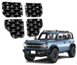SoundSkins | 2021+ Ford Bronco 4-Door Sound Deadening Vehicle Specific Kit | SSK-BRONCO4DR | 3 Layers (Acoustic Foam, Foil, Rubber Butyl), 30 sq ft SoundSkins Global