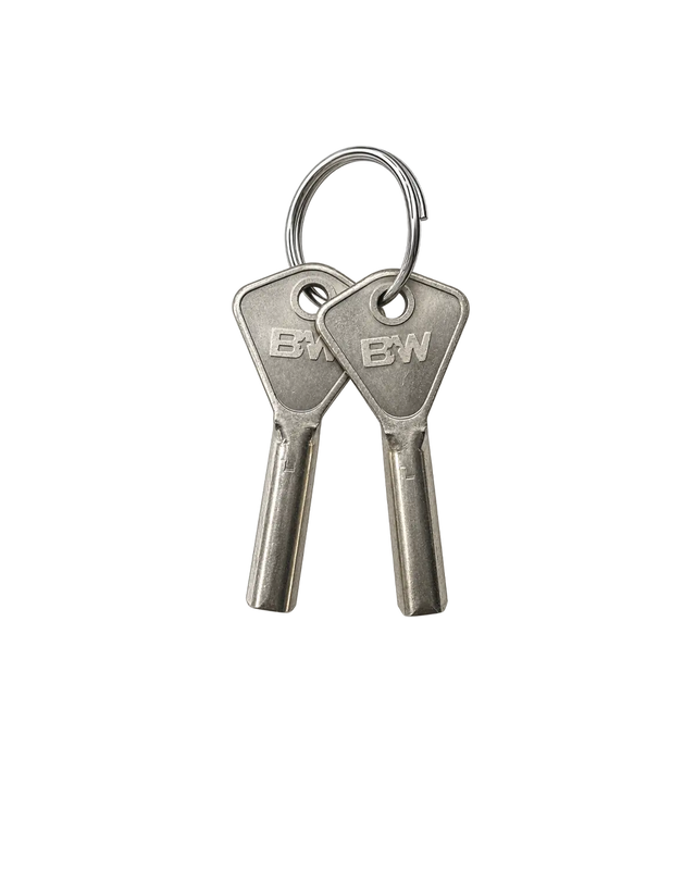 Trailer Coupler Lock Key Set - LKXA0000 B&W Trailer Hitches