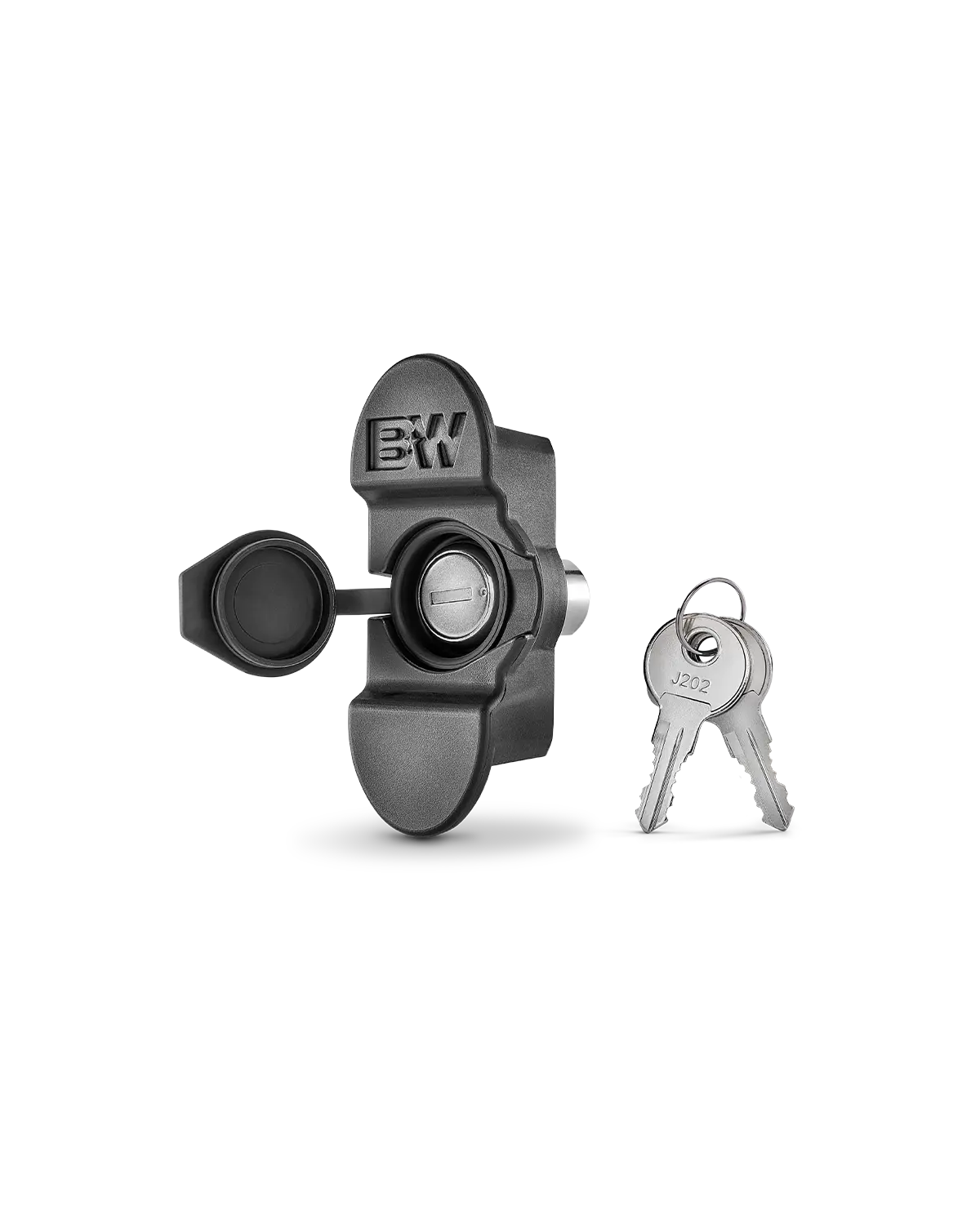 Pin Lock for Dual Ball Pintle B&W Trailer Hitches