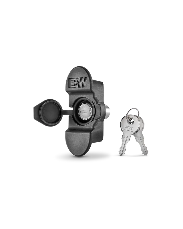 Pin Lock for Dual Ball Pintle B&W Trailer Hitches