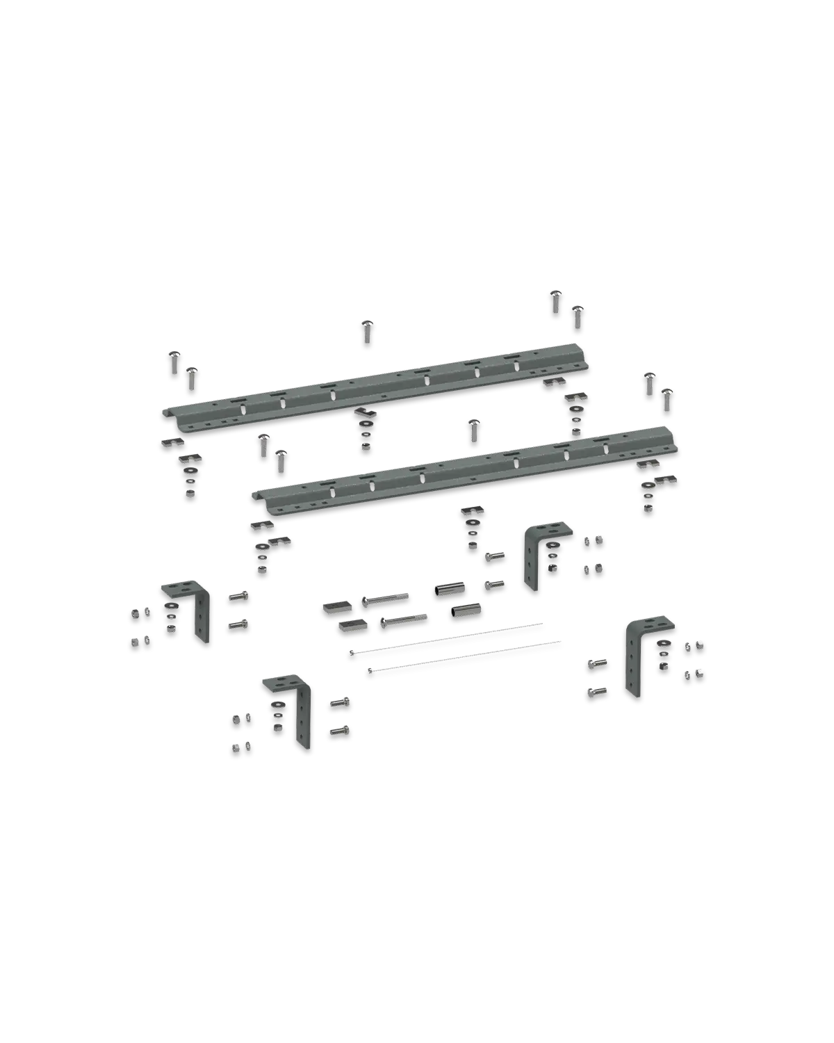 Universal Mounting Rails and Supplemental Kit - RVR3200 B&W Trailer Hitches