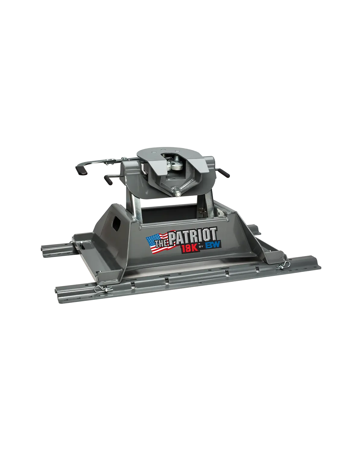18K Patriot Rail-Mounted Fifth Wheel Hitch - RVK3255 B&W Trailer Hitches