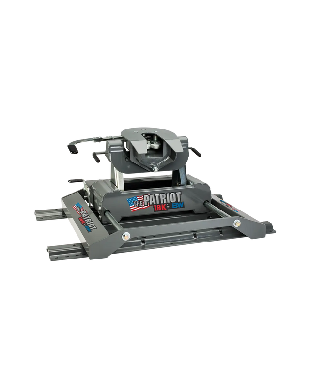 18K Patriot Rail-Mounted Slider Fifth Wheel Hitch - RVK3270 B&W Trailer Hitches