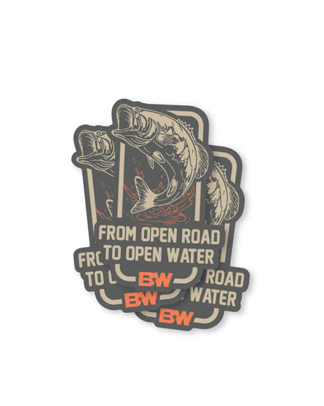 Open Water Decal B&W Trailer Hitches